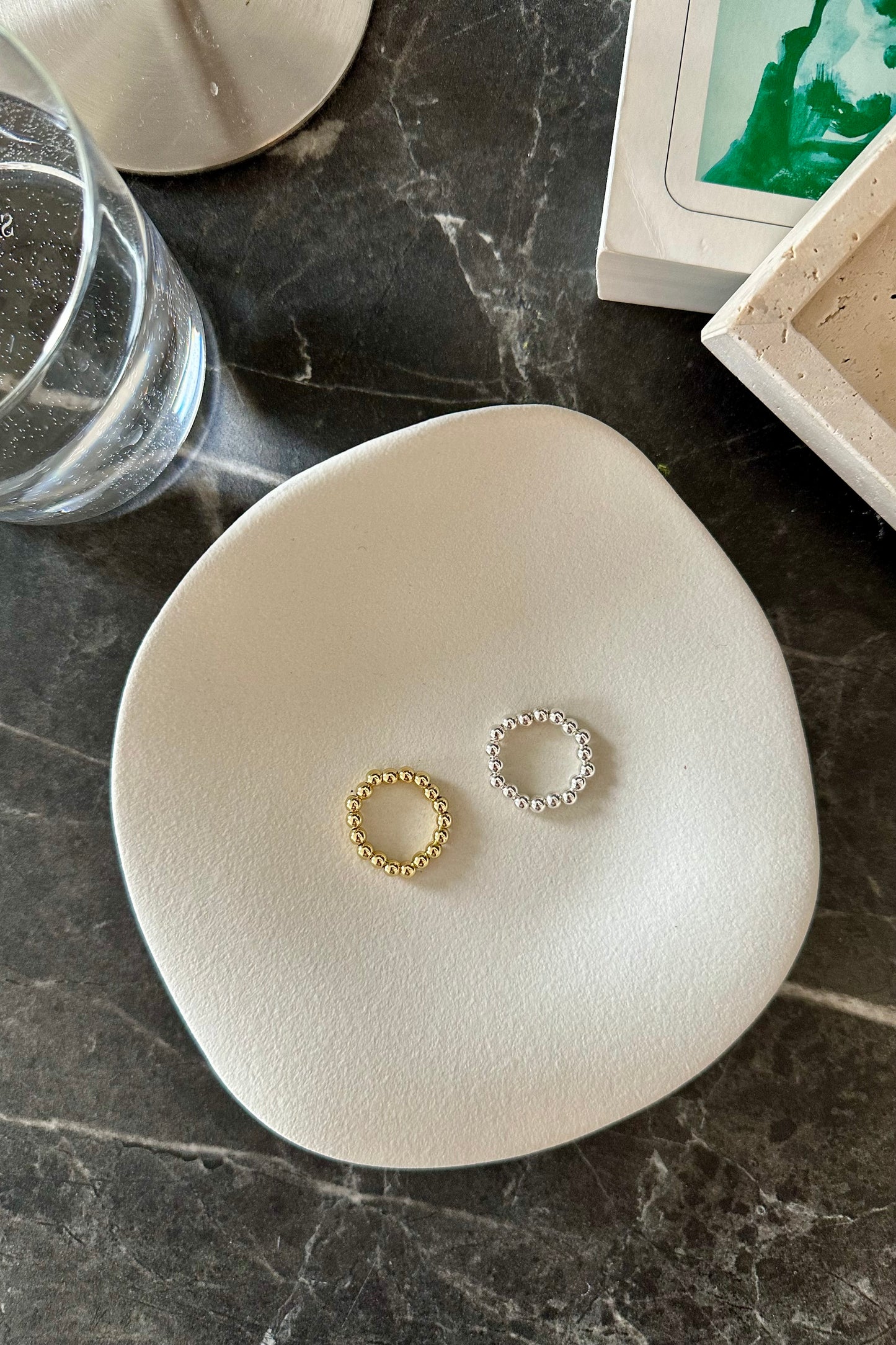 SET - RING PURE SMALL BICOLOR
