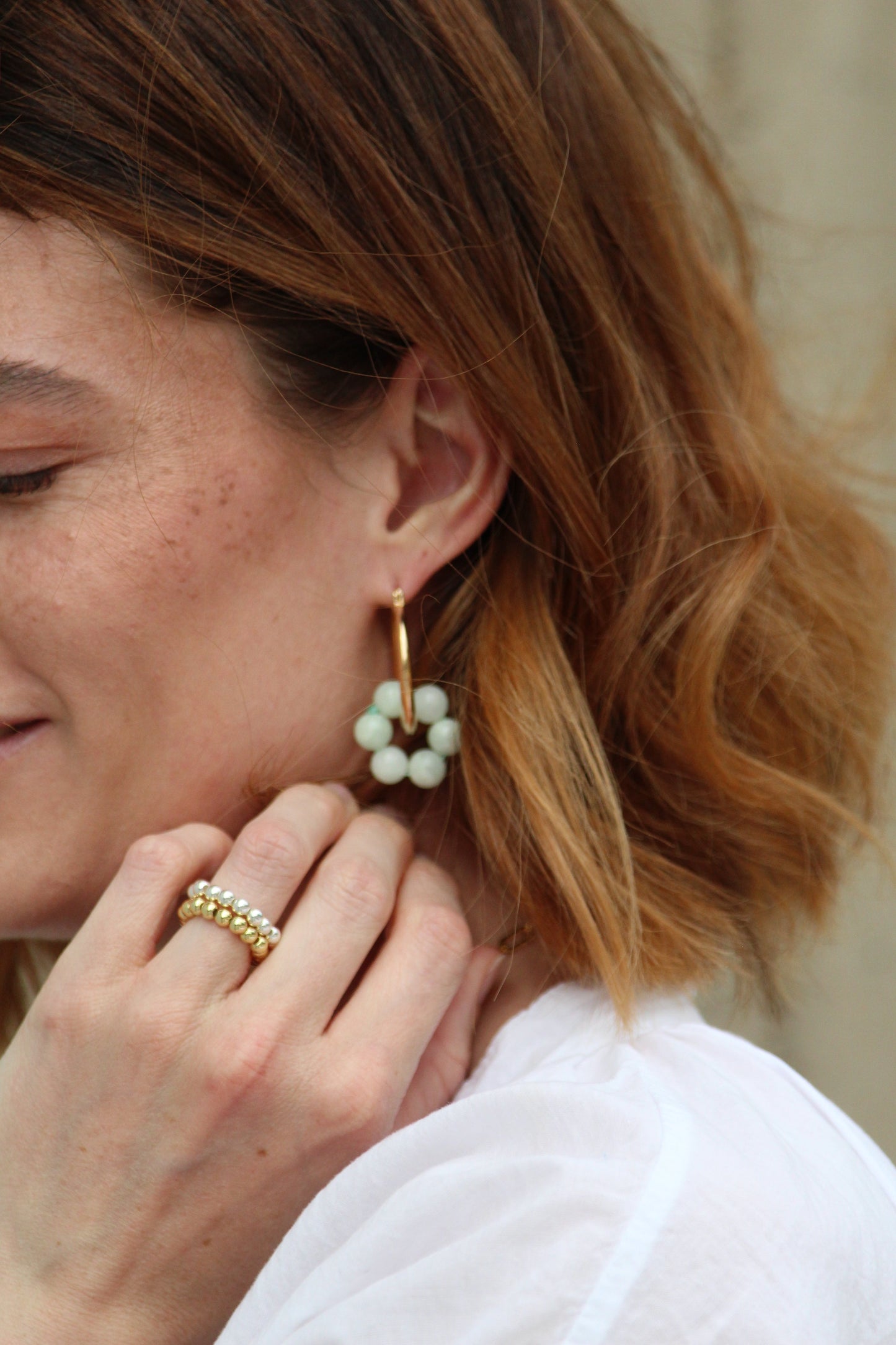 SET - RING PURE SMALL BICOLOR
